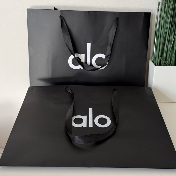 ALO Yoga Other - ALO Yoga Black Shopping Bags